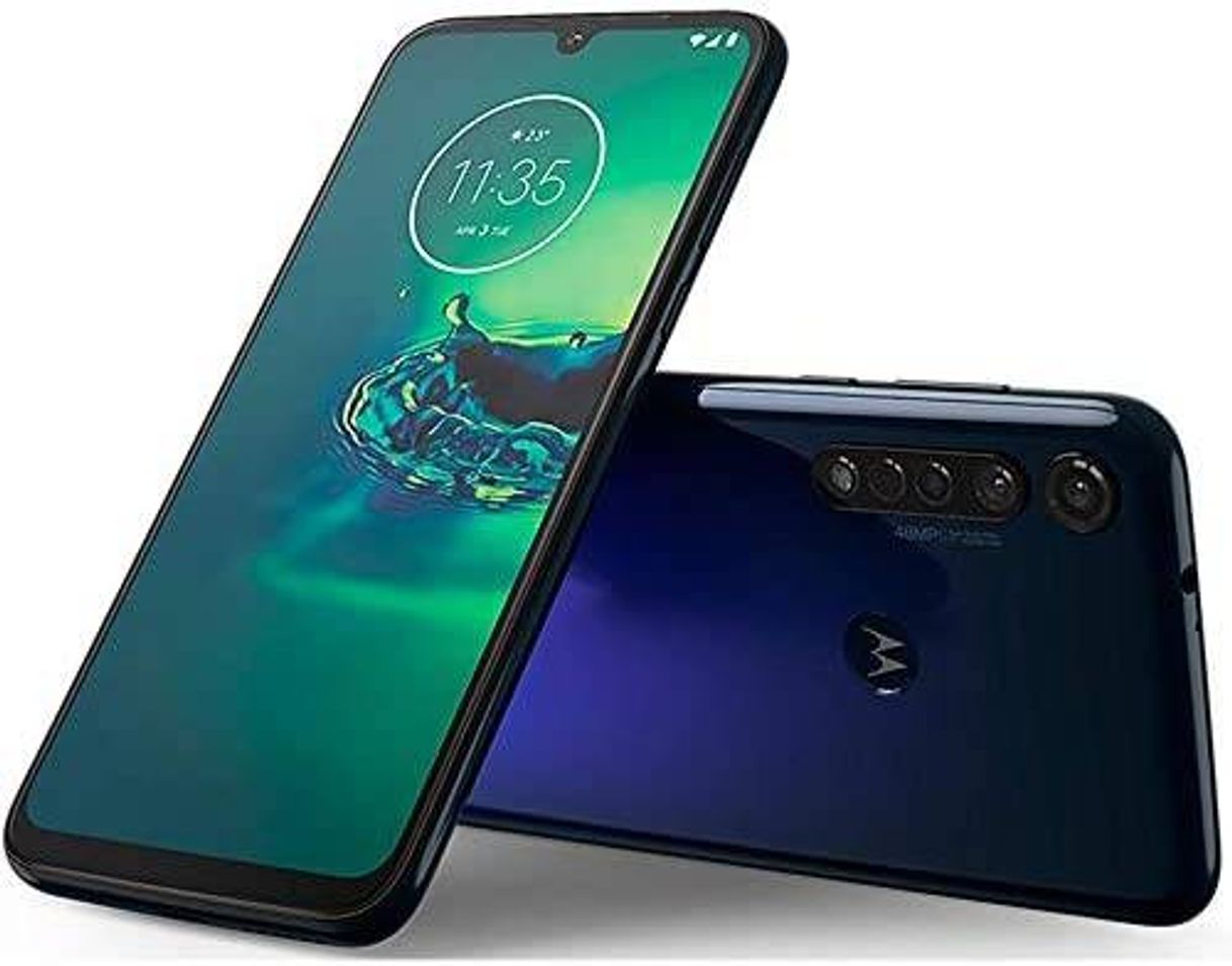 Social Celular Motorola Moto G8 Plus Azul Safira 64gb Câmera Tripla