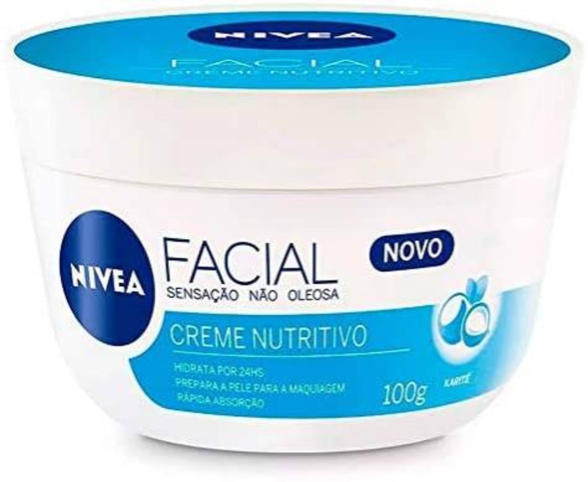 Social Creme Facial Nutritivo, Nivea, 100g