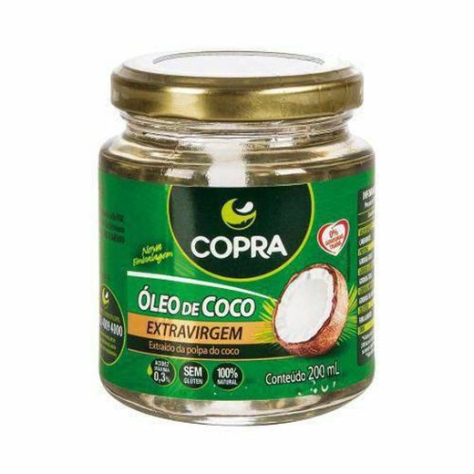 Óleo De Coco Extra Virgem 200ml Copra - Óleo de Coco ...