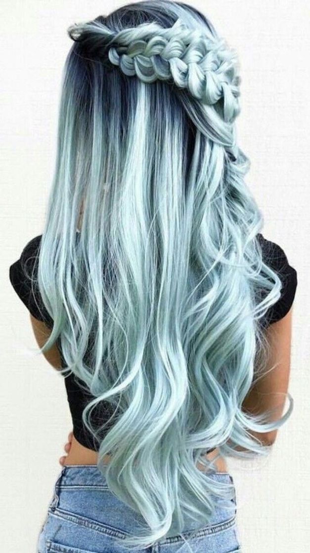 Fashion Cabelo azul