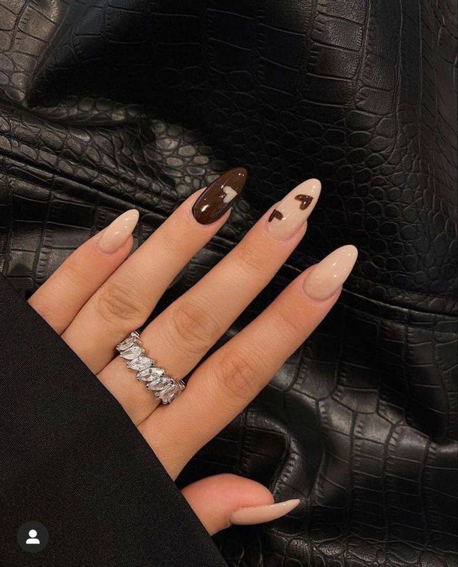 Moda Nail color Brown💖💖