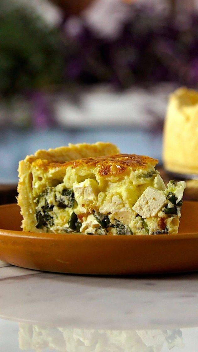 Moda Quiche de espinafre