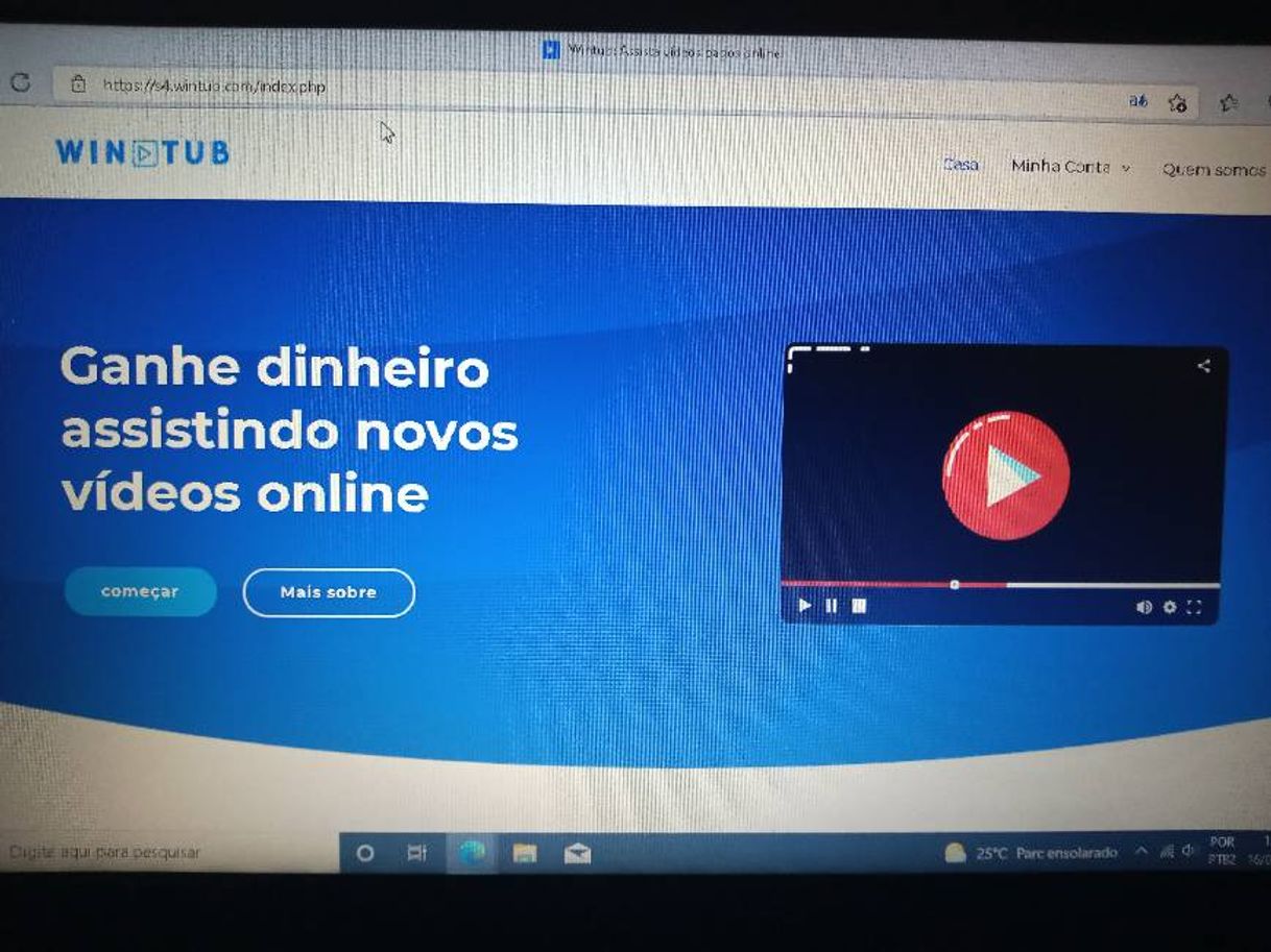 Social Site pagando para assistir vídeos 💰💸