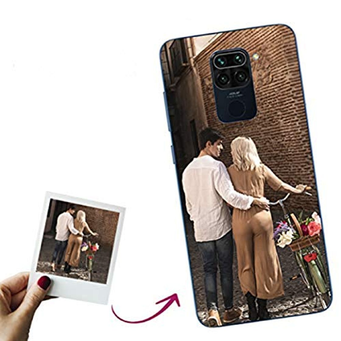 Producto Mookase Funda para XIAOMI REDMI Note 9 Personalizada para TU MÓVIL con