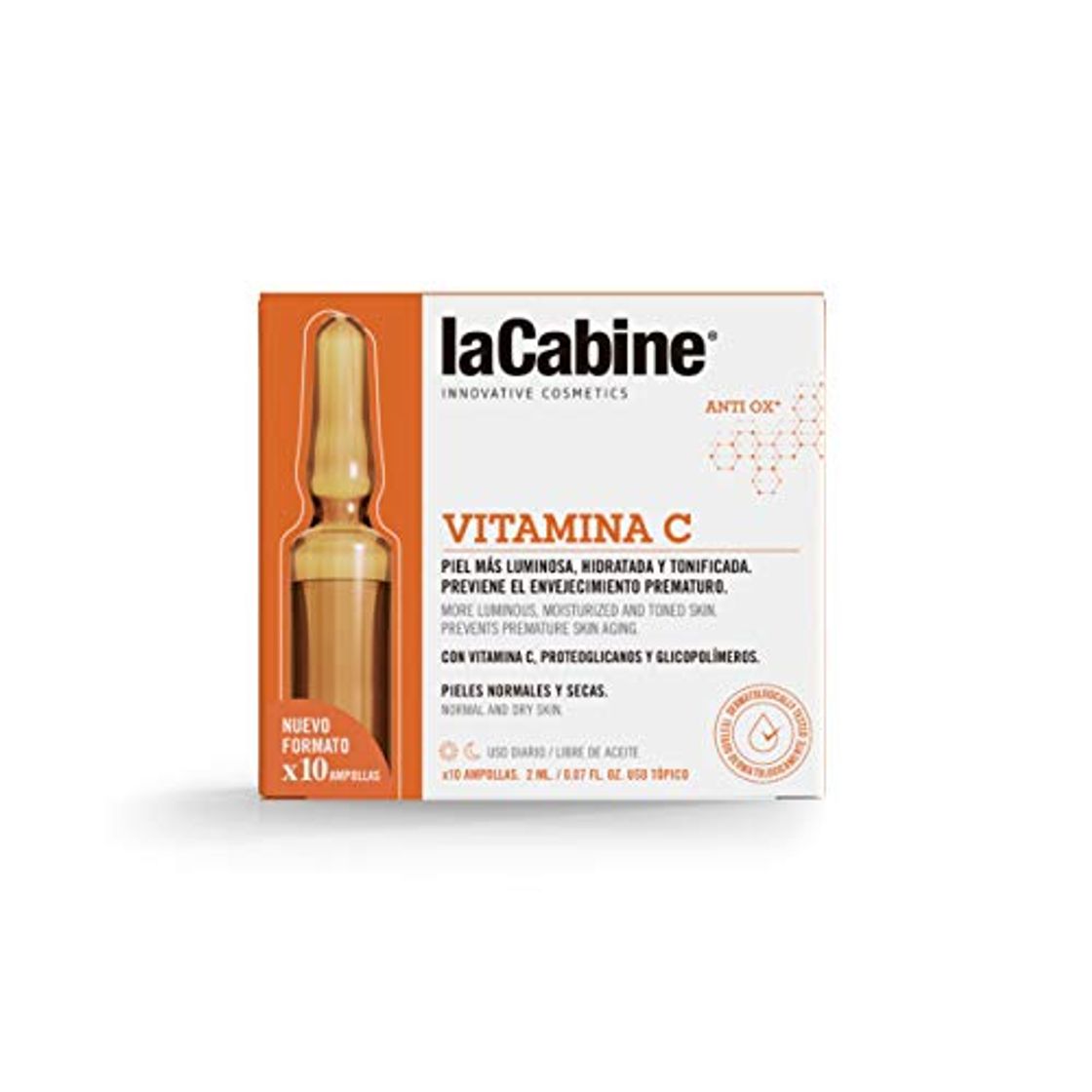 Lugar La Cabine Ampollas Vitamina C 10 X 2 Ml