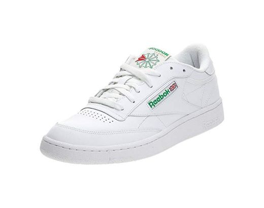 Reebok Club C 85, Zapatillas Deportivas para Interior Hombre, Blanco