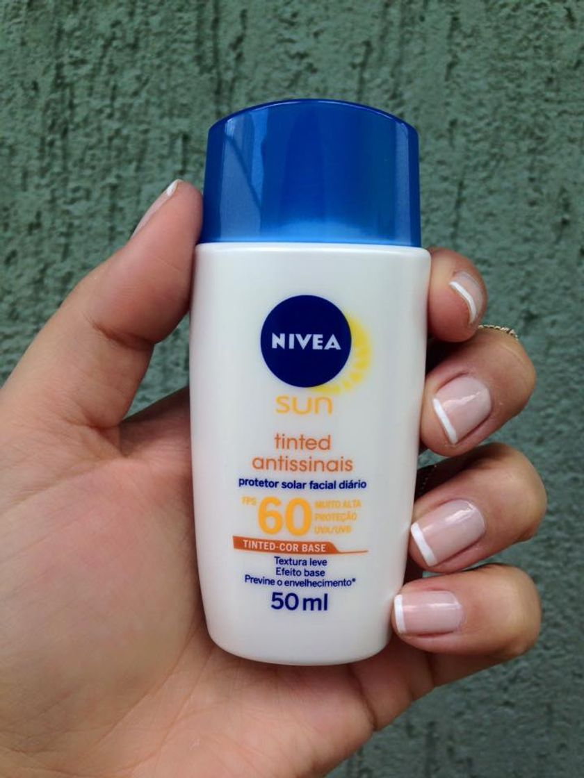 Moda Protetor Solar Facial Nivea Sun Tinted Antissinais FPS60 50ml ...