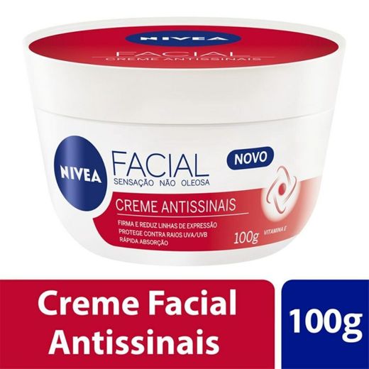Creme Facial Antissinais, Nivea, 100g | Amazon.com.br