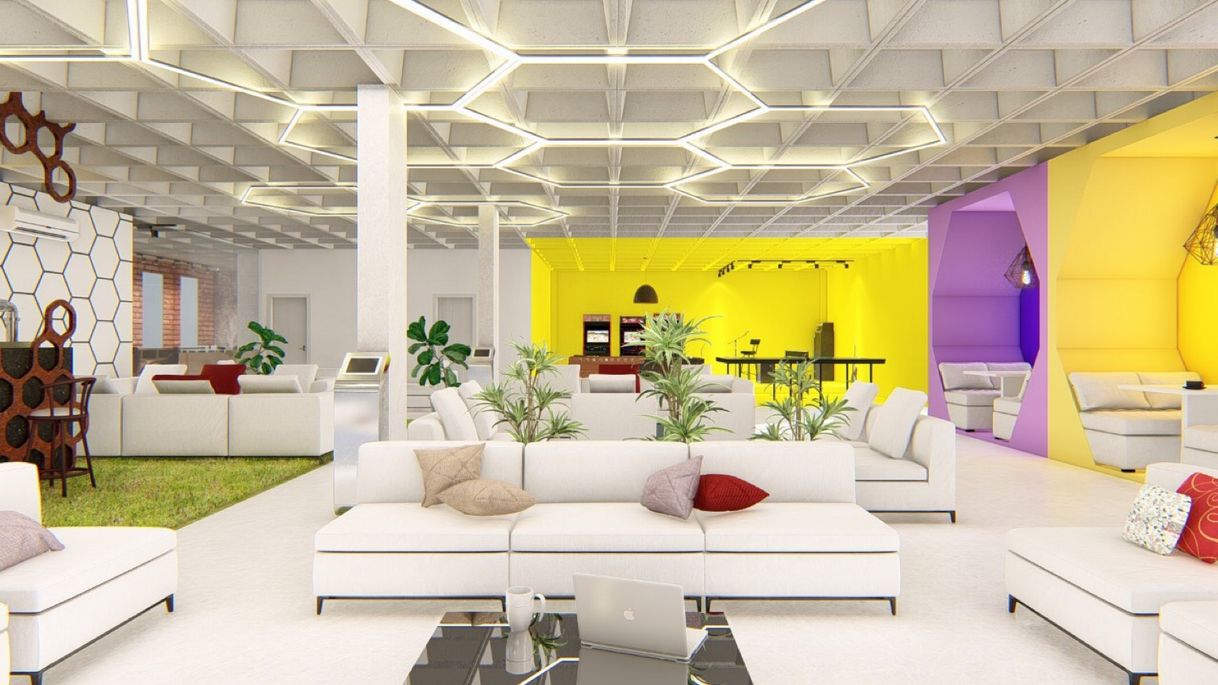 Moda O maior coworking de Brasília.