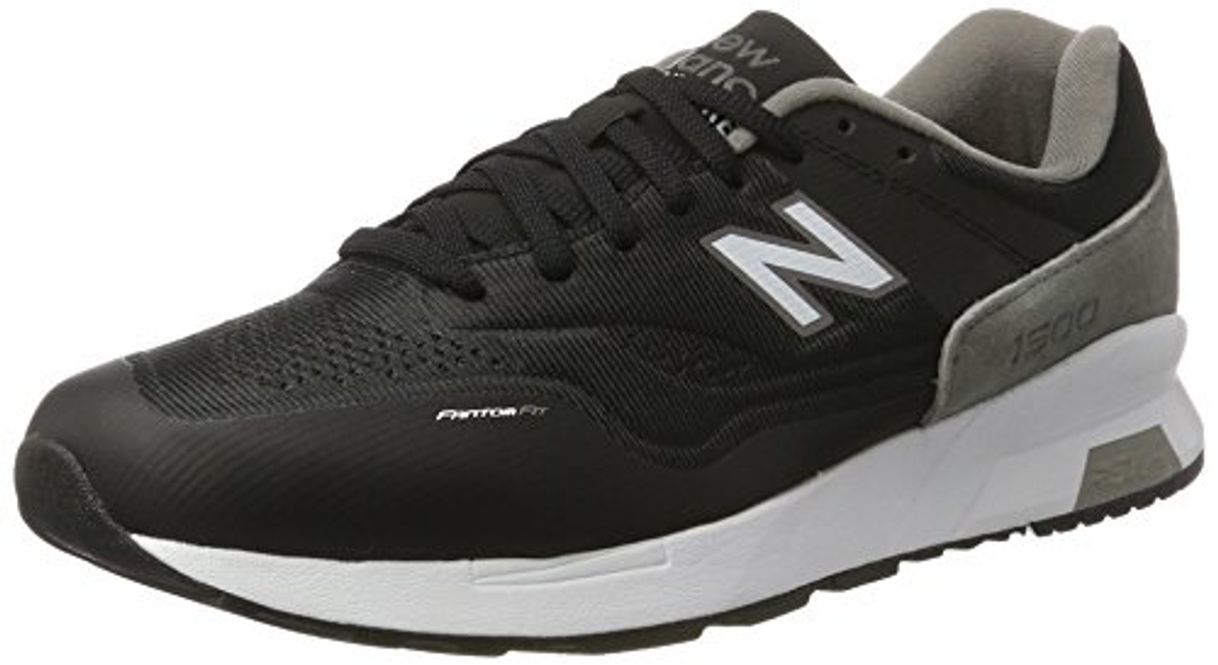 Fashion New Balance 1500 Synthetic, Entrenadores para Hombre, Negro