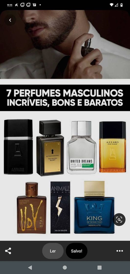 Productos 7 perfumes bons e barato