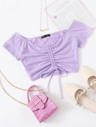 blusinha lilas vsco girl