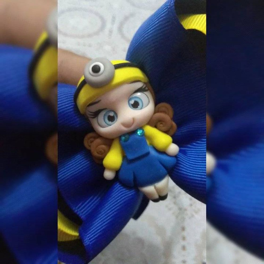 Fashion Inspiração laço Minions