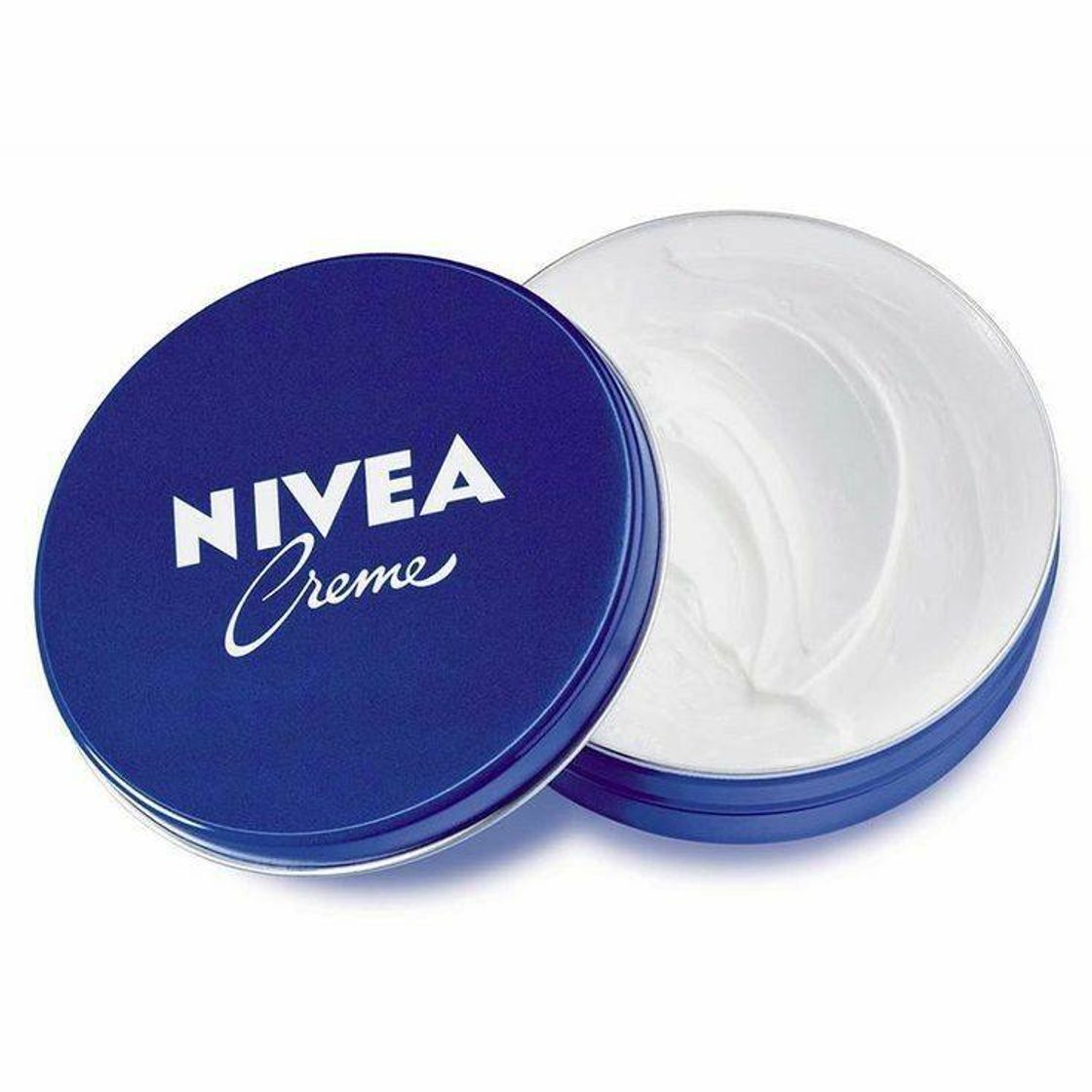 Moda Creme nivea latinha azul 