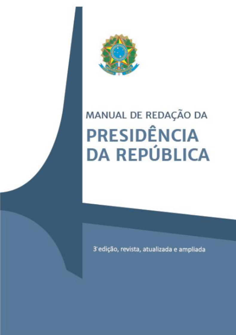 Moda Manual de redação da presidência da República. 