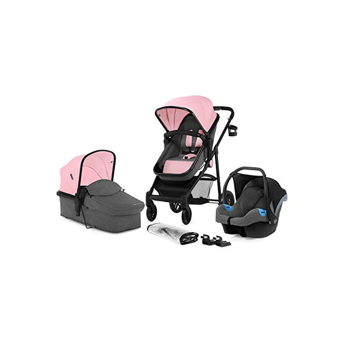 Product Kinderkraft Carrito Bebé 3 en 1 JULI