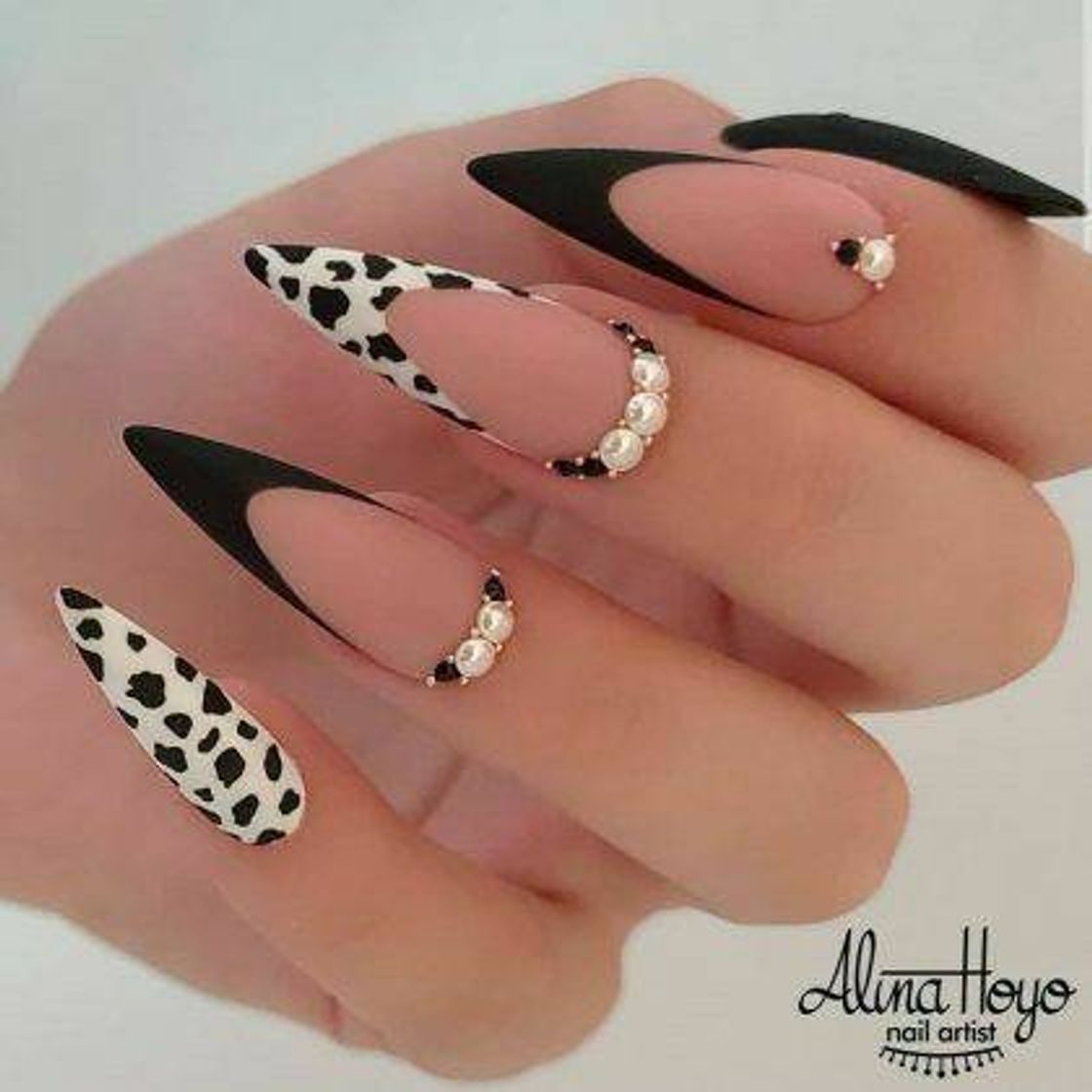 Fashion Unhas estileto