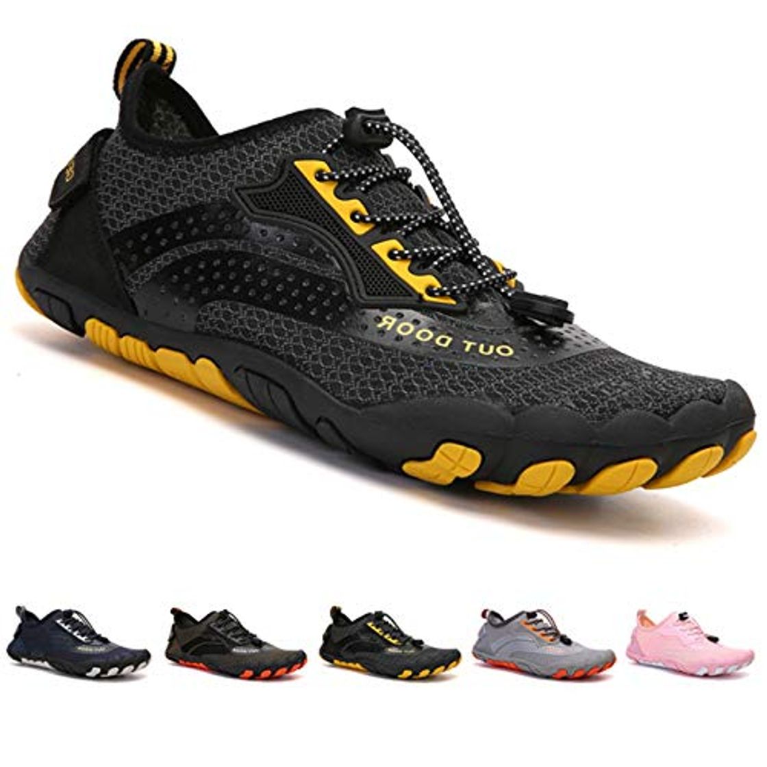 Fashion Zapatillas de Trail Running Minimalistas Zapatos Barefoot Agua Antideslizante Ligeras Natación de Secado Rápido Playa Surf Ciclismo Unisex Hombre Mujer