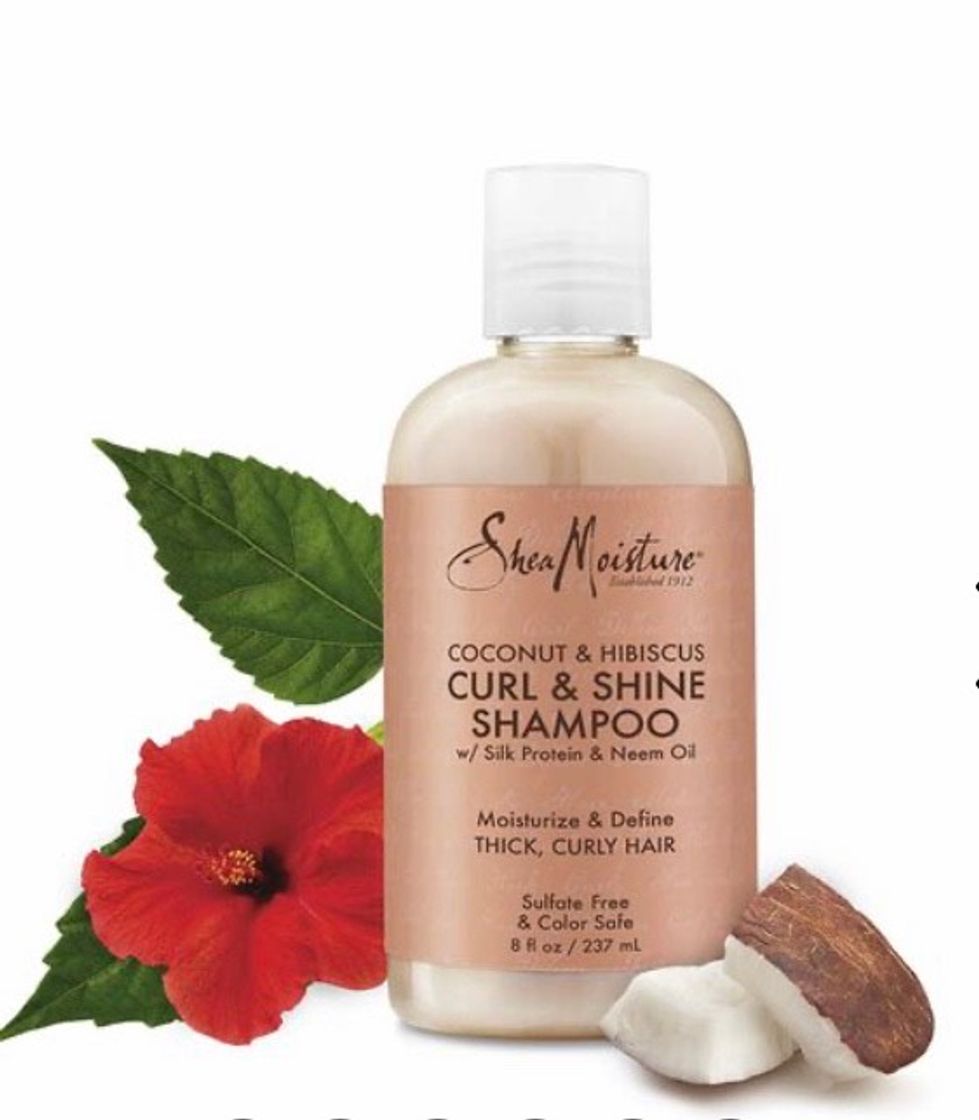 Moda Coconut & Hibiscus Curl & Shine Shampoo - 8 OZ | SheaMoisture