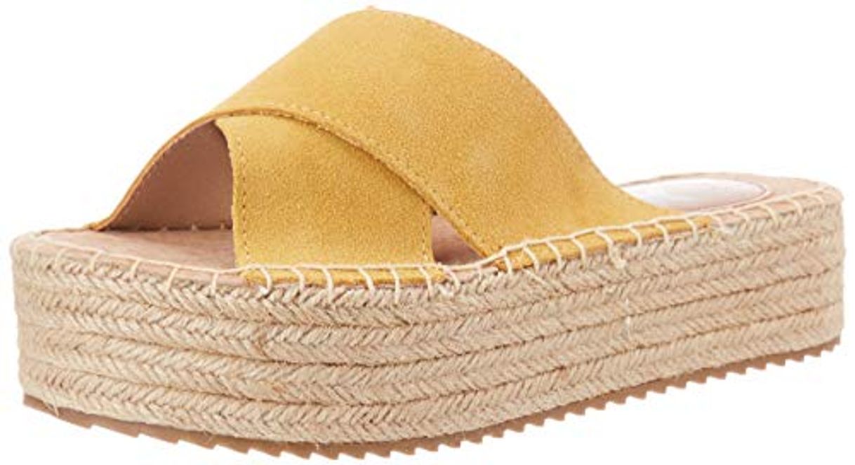 Productos XTI 49134.0, Sandalias con Plataforma para Mujer, Amarillo