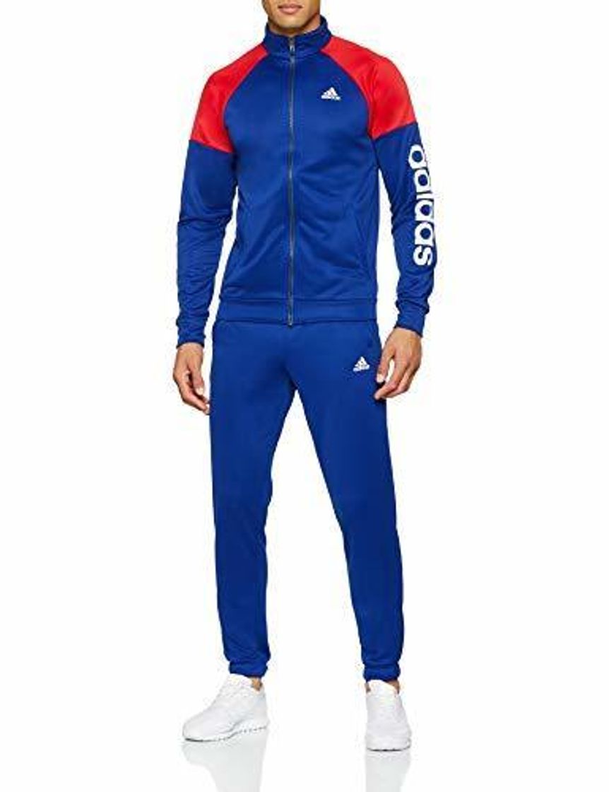 Social adidas MTS PES Marker Chándal, Hombre, Azul/Blanco
