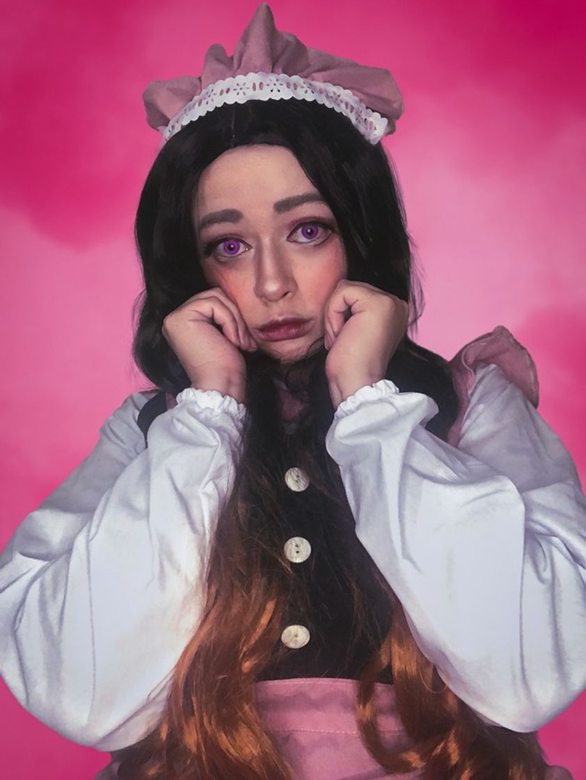 Fashion Nezuko maid cosplay ✨🍡