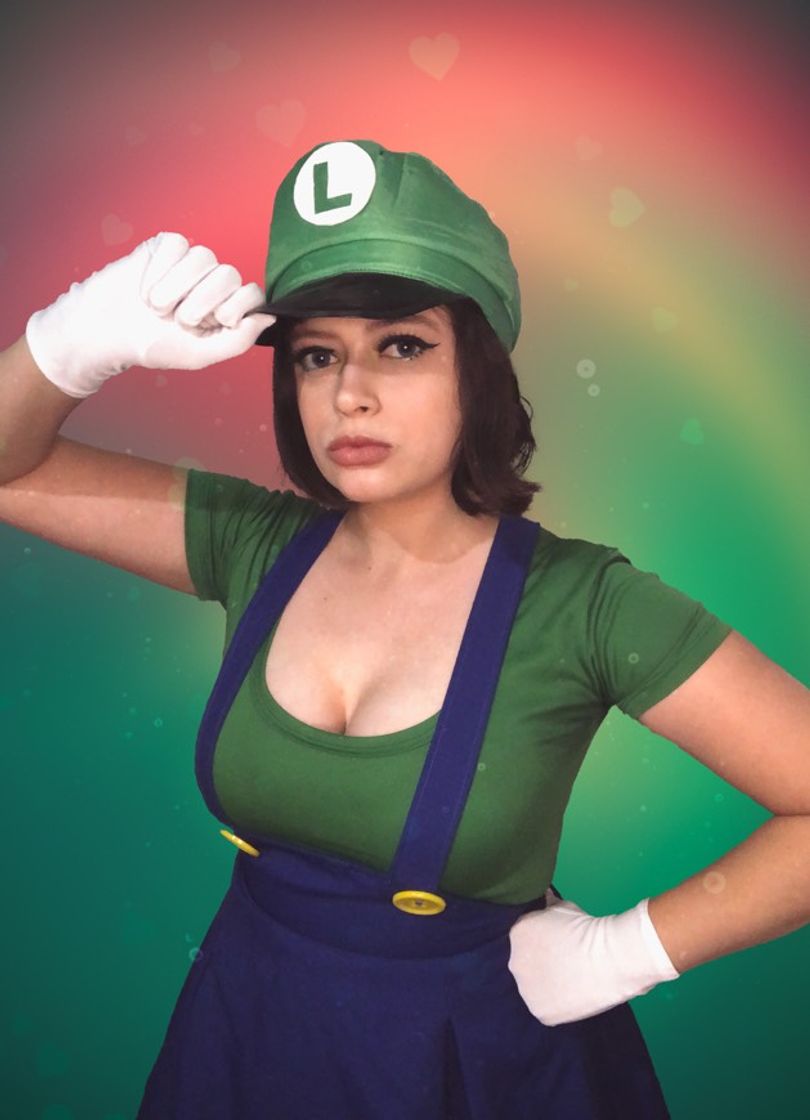 Fashion Luigi Crossplay