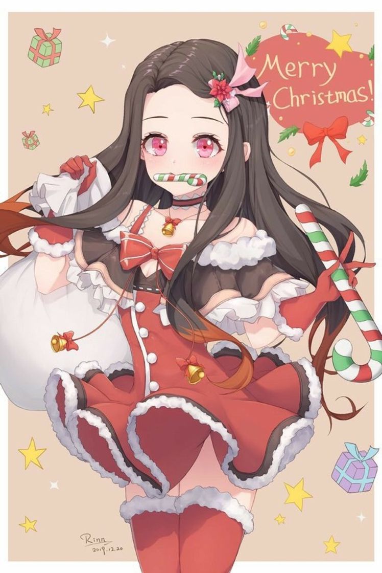 Fashion Nezuko natalina 🎄