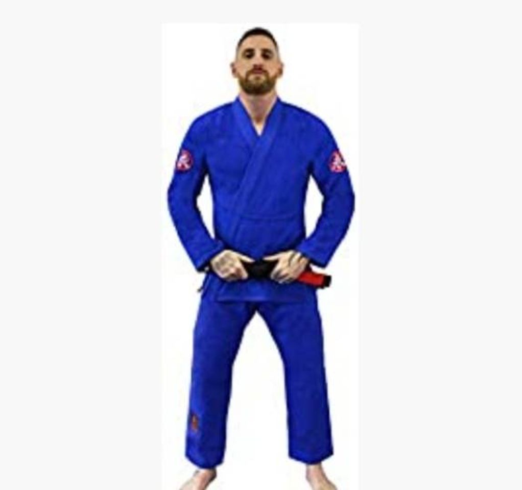 Fashion Kimono Jiu Jitsu Ultra Light Keiko Sports Unissex A3 Azul.