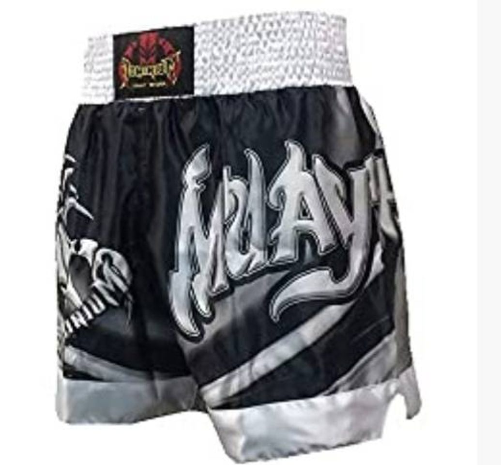 Fashion Calção Short Muay Thai - 2798 - Prata - P