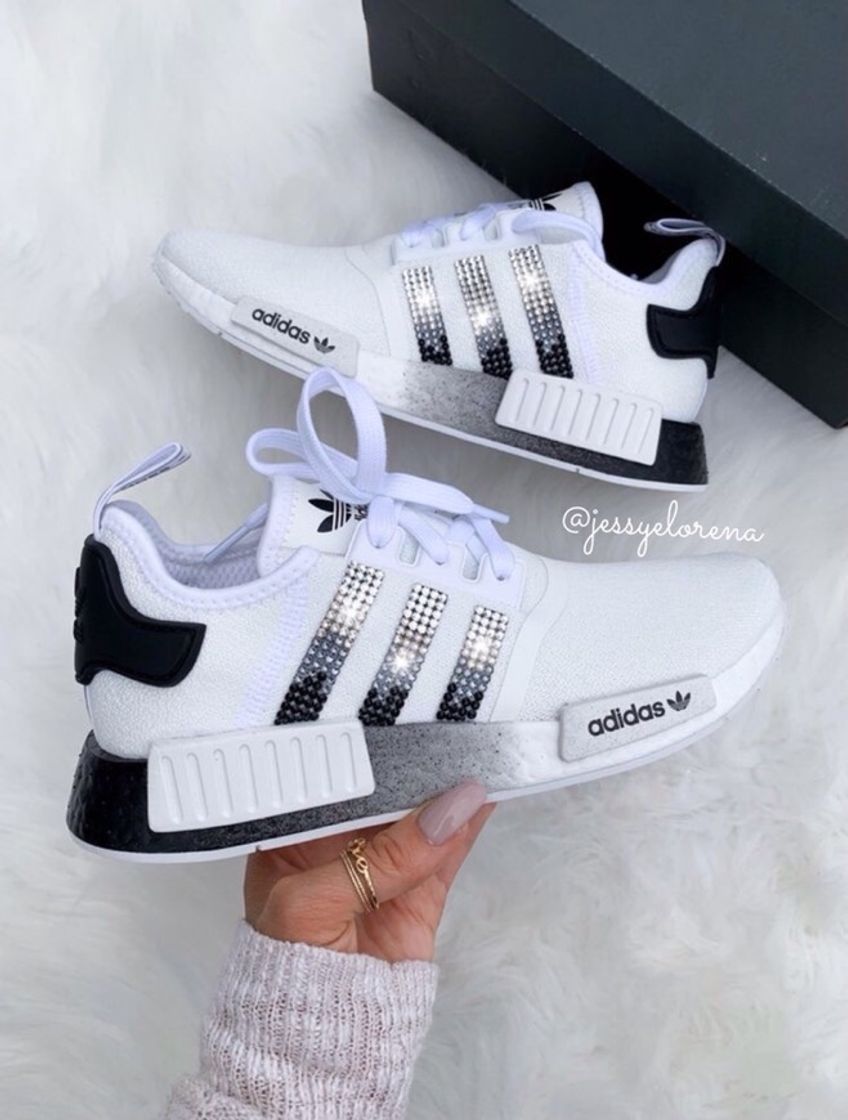 Moda Adidas NMD Swarovski Ombrè