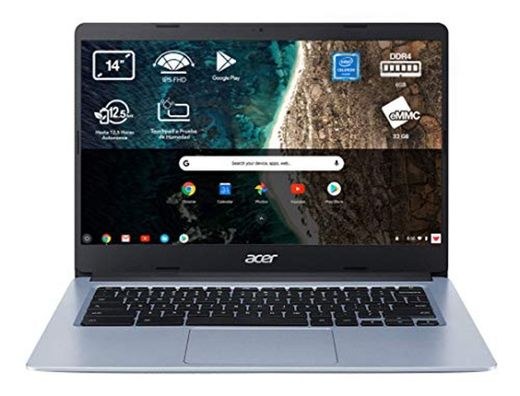 Acer Chromebook 314 - Portátil 14" FullHD