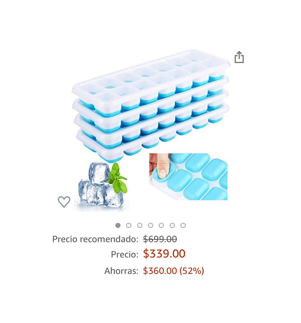 Productos 4 Pcs Ice Cube Bandejas para cubitos de hielo