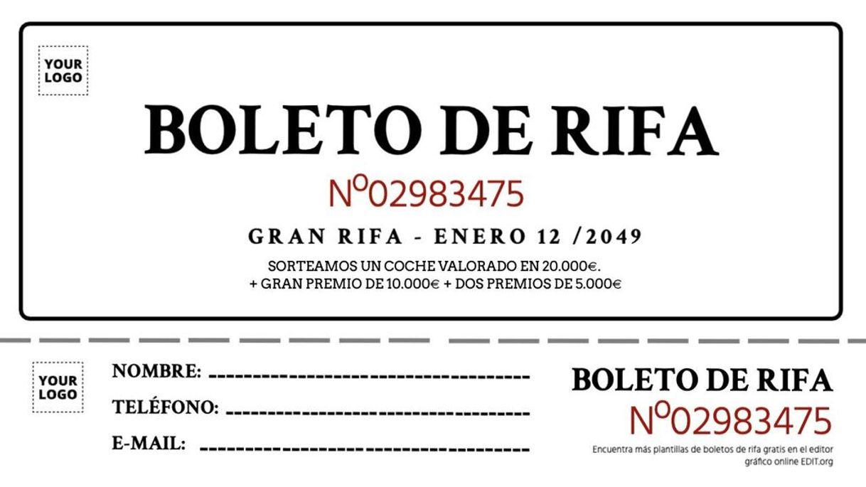 Aplicaciones Gratis boletos para rifa 500 dlls