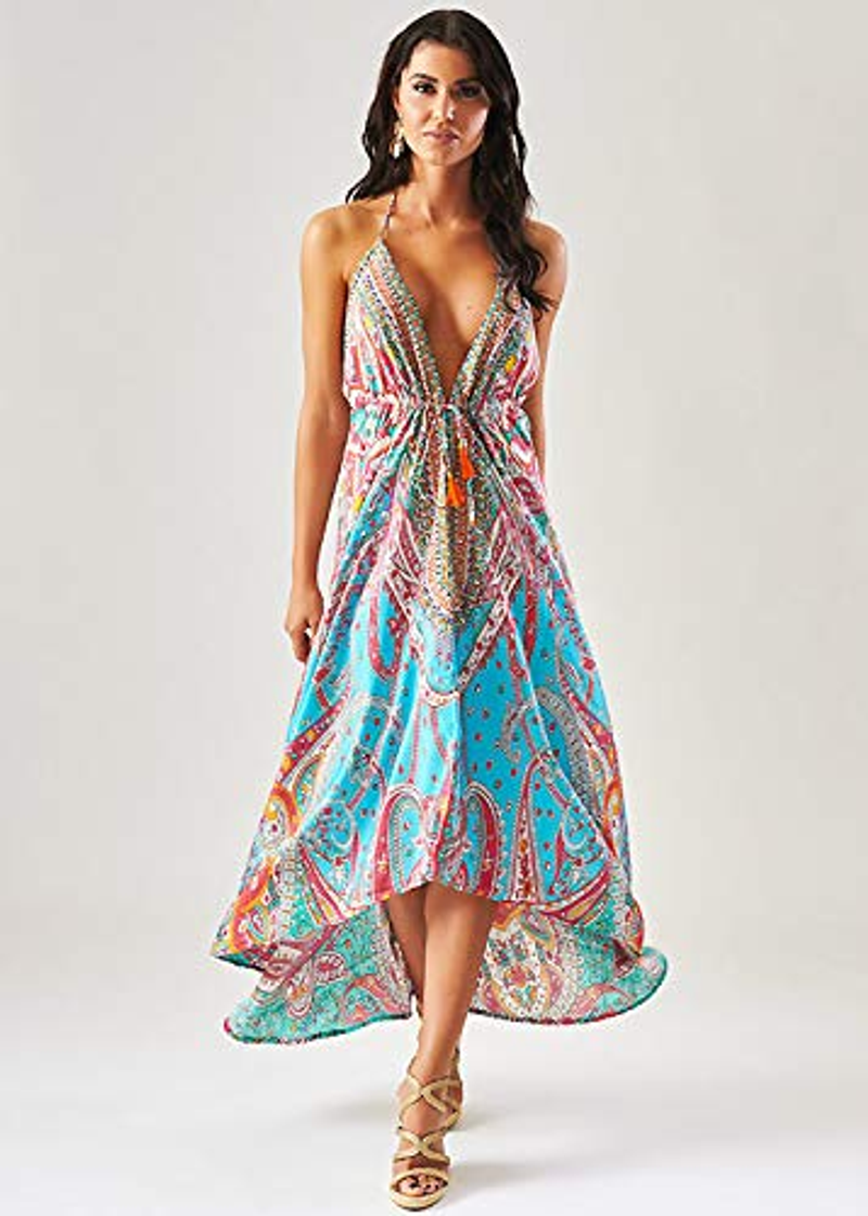 Fashion Forever Unique Paisley Zion Dress B08CNCBS42