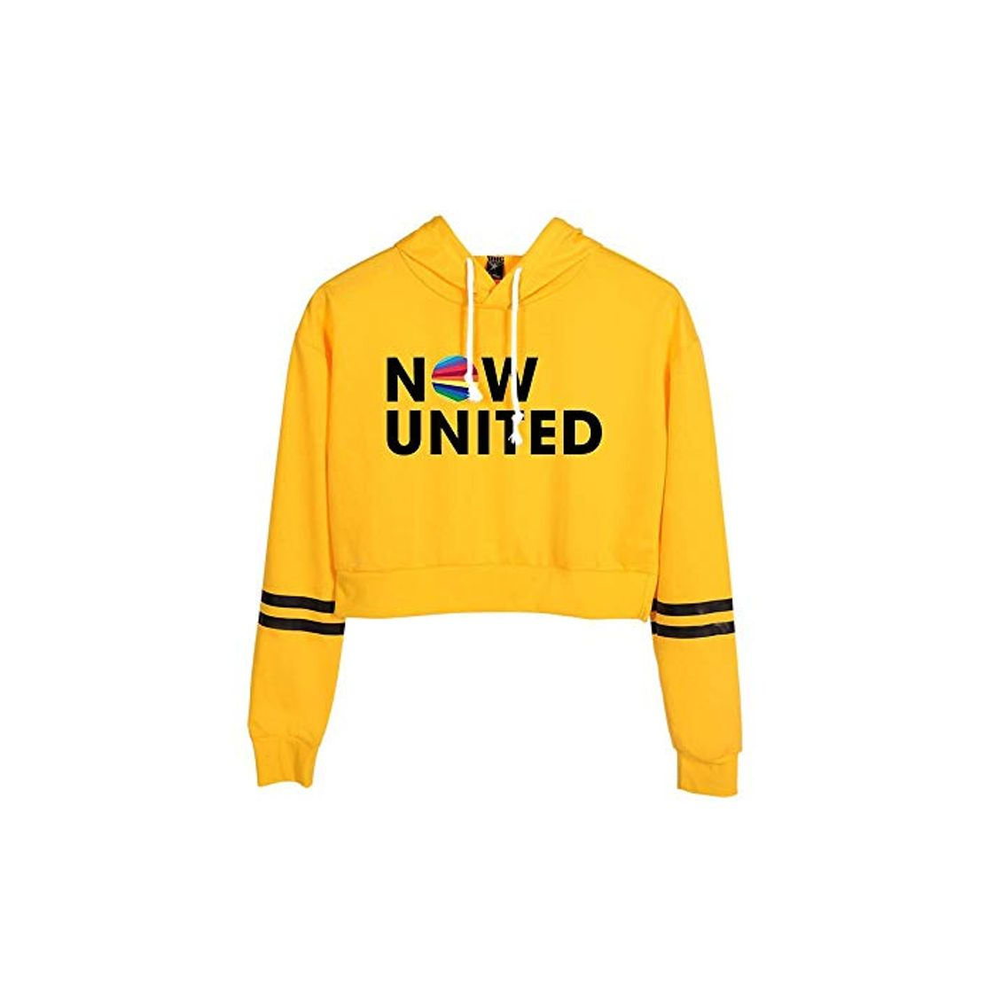 Social 2020 Ahora United Crop Moda Sudaderas con capucha Mujeres Sexy Pullover Unisex Harajuku Tracksui