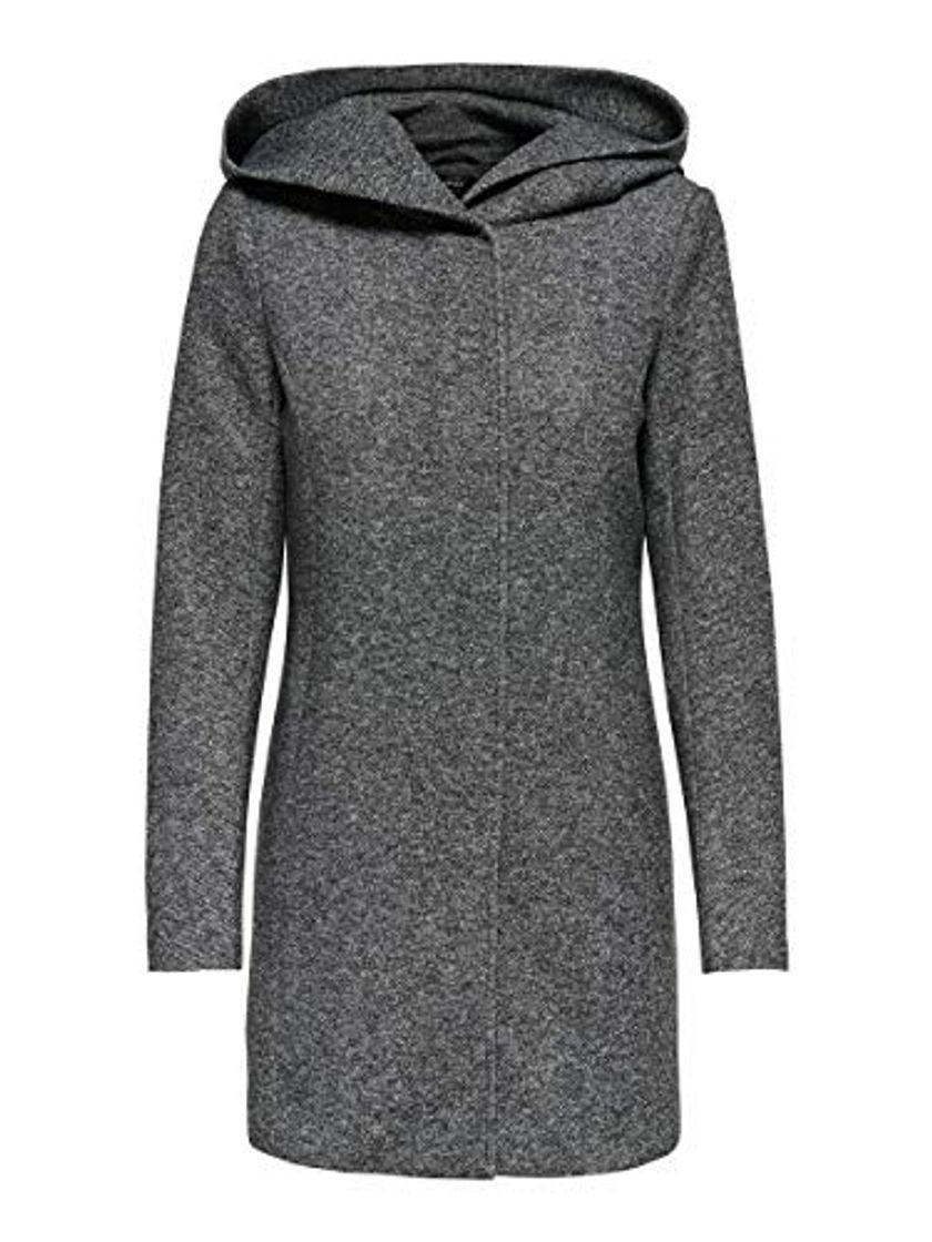 Producto Only onlSEDONA Light Coat OTW Noos Abrigo, Gris