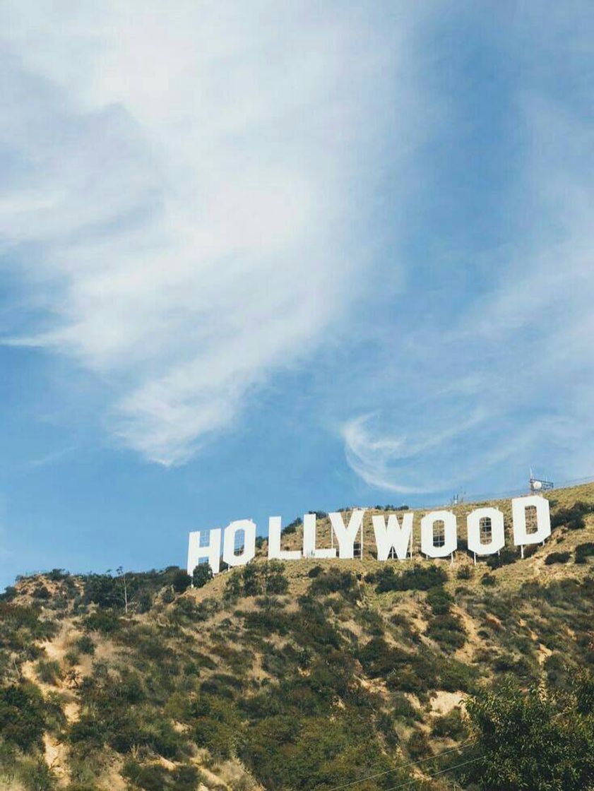 Lugar na placa de Hollywood 