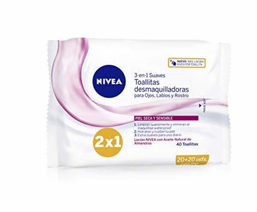 NIVEA Toallitas Desmaquilladoras Suaves