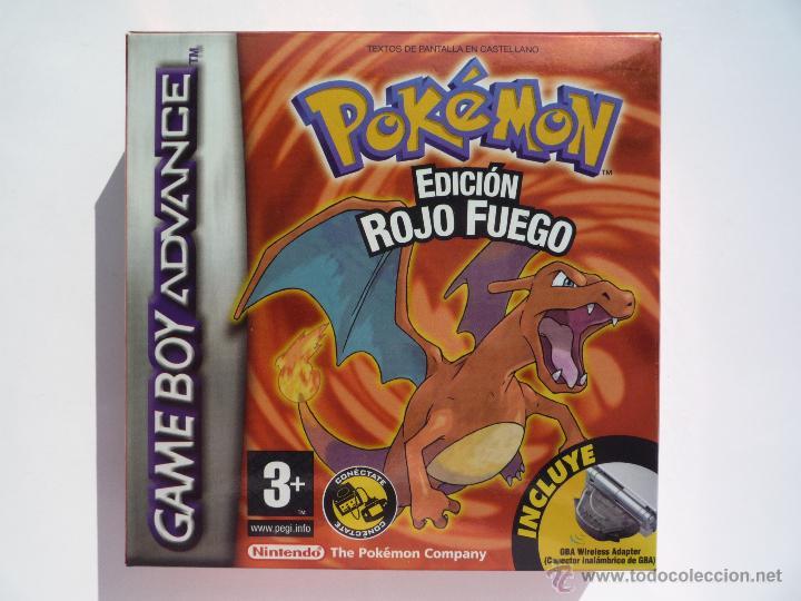 Place Pokemon Edición Rojo Fuego Advance