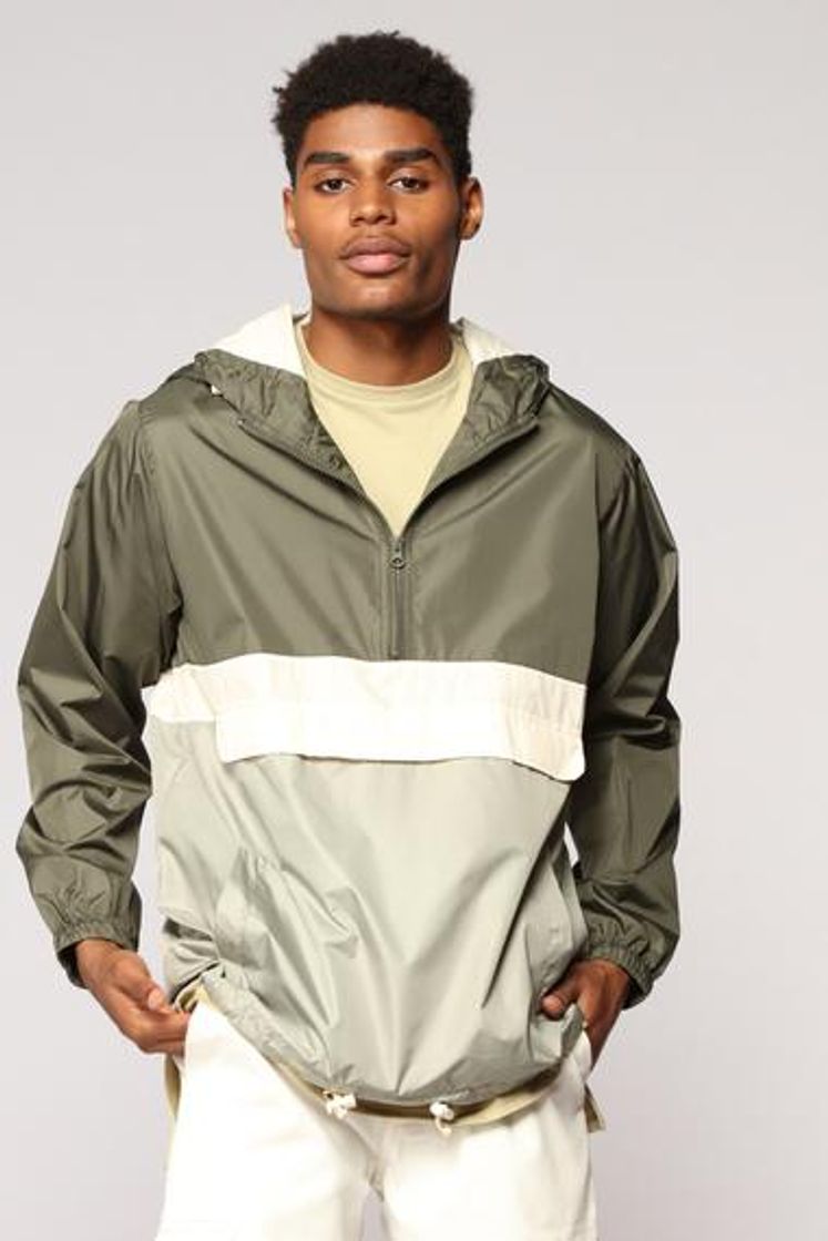 Fashion The Takeover Windbreaker - Green/Combo – Fashion Nova