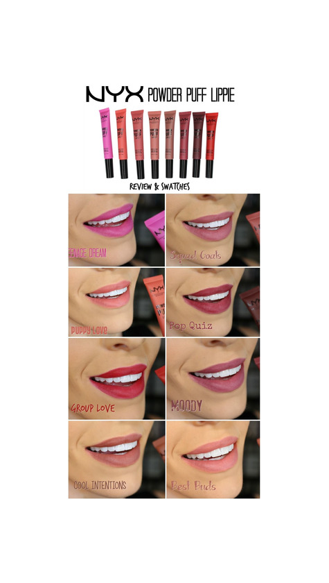 Belleza NYX PROFESSIONAL MAKEUP pintalabios mate larga duración Labial Poowder Puff Lippie Lip