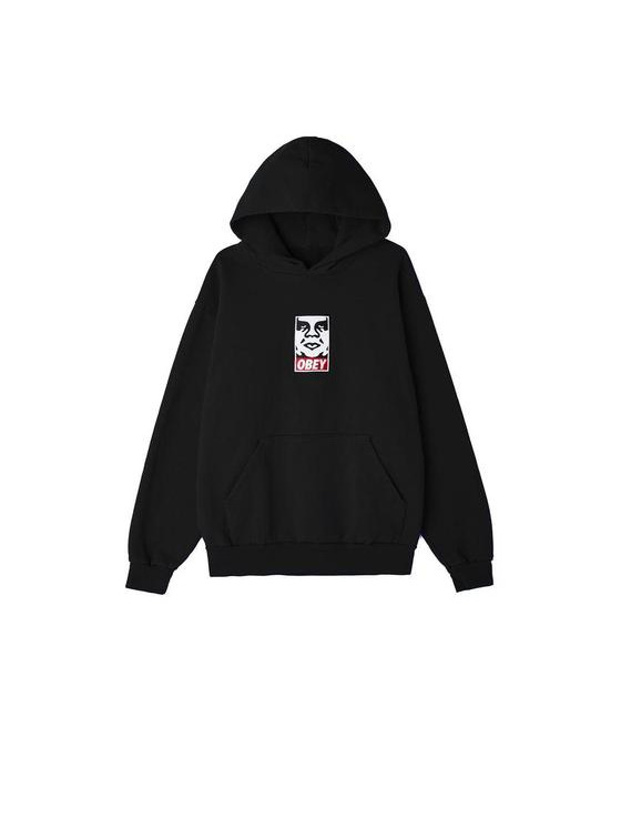 Product Obey "the icon" heavyweight pullover hood