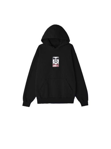 Obey "the icon" heavyweight pullover hood