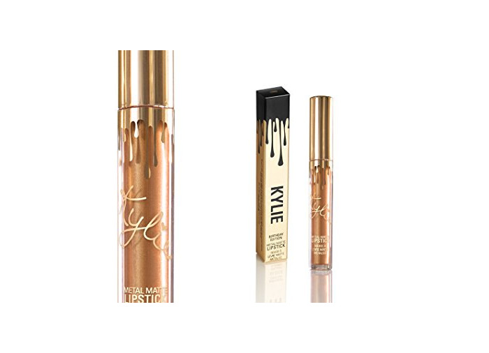 Beauty KYLIE JENNER Cosmetics Metal Matte Metallic Lipstick in LORD *BIRTHDAY EDITION* by