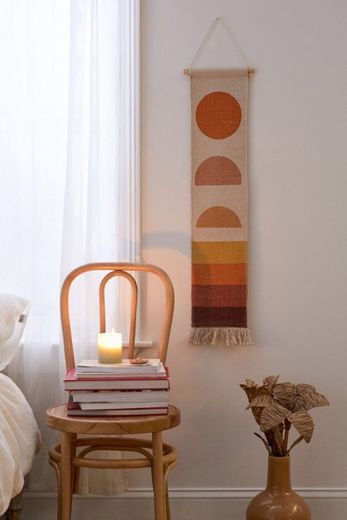 Abstract Sunset Wall Hanging