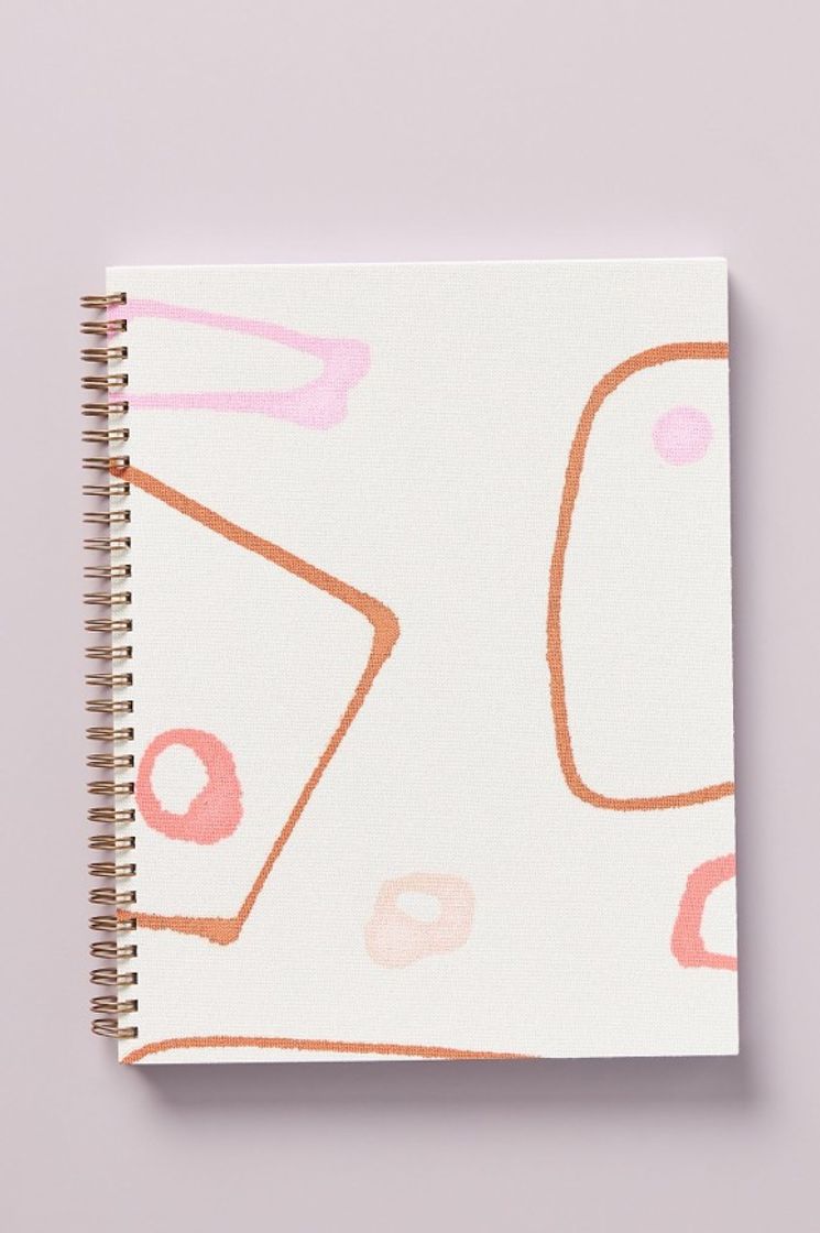 Products Moglea Linen Spiral Notebook