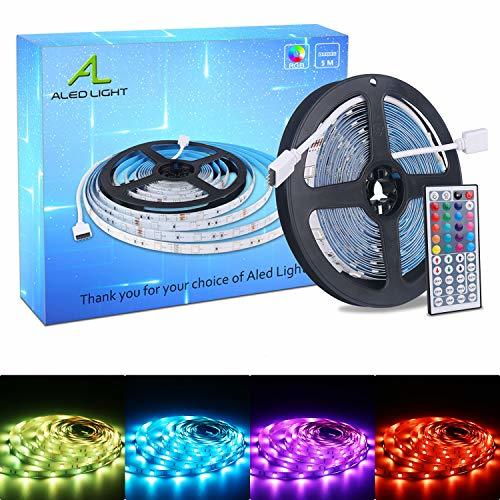 Social ALED LIGHT Tiras LED 5050 RGB 5m de Longitud 150 LED Multicolor