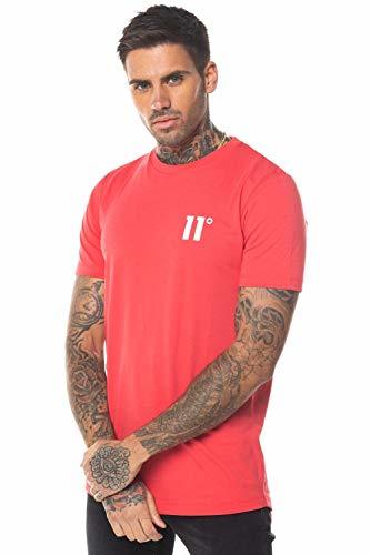 Place 11 Degrees Camiseta De Núcleo M Hot Red