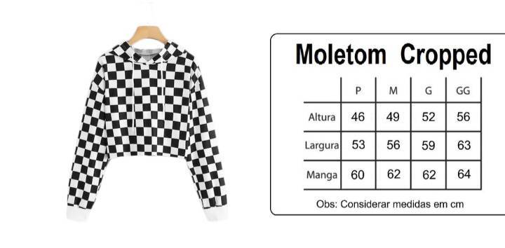 Moda Moletom cropped